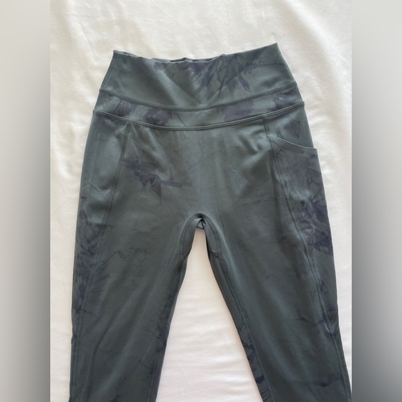 Alphalete alphalux force leggings. 30”. Storm grey - Picture 3 of 3